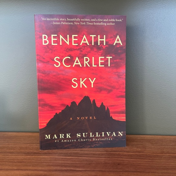 Beneath A Scarlet Sky by Mark Sullivan - Picture 1 of 2